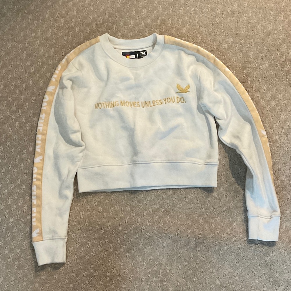 On The Fly Cropped Sweater / Sweatshirt